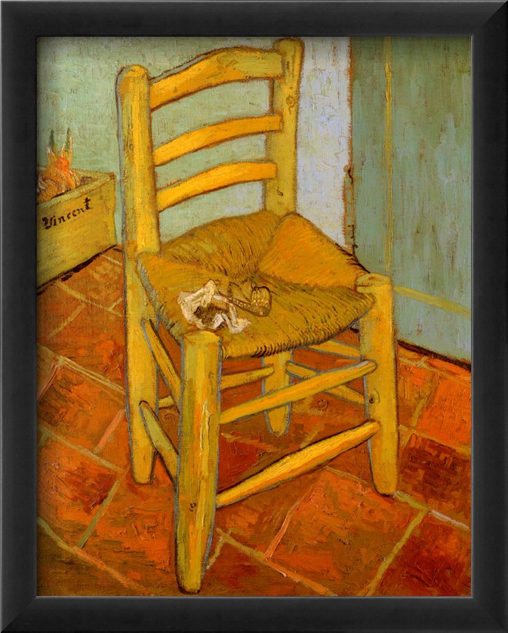 Van Goghs Chair - Van Gogh Painting On Canvas